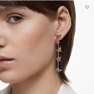 Swarovski Lilia Butterfly Drop Earrings